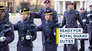 23 Parachute Engineer Regiment ready for Royal guard duties