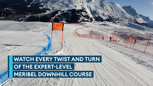Ex-racer takes us through the Meribel downhill course