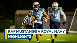 RAF speedster Elliot Knight scores four touchdowns in Mustangs victory