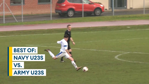 Classic goals from Navy U23 vs Army U23s