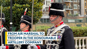 Ex-RAF commander drops rank to join Honourable Artillery Company as trooper