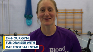 RAF footballers raise money for charity with 24-hour challenge