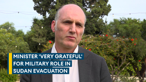 Minister praises military personnel for role in Sudan evacuation