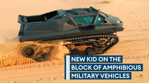 Storm: Ukraine's latest amphibious military vehicle