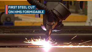Work starts on Royal Navy's newest Type 31 frigate