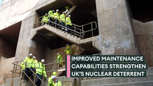 Deep maintenance dry dock at key naval base reopens after refurbishment
