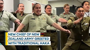 New Zealand's new Army Chief greeted with haka war dance