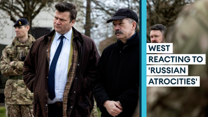 Ukriane: West 'reacting to events', not escalating tensions with Russia, Armed Forces Minister says