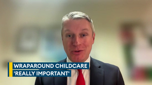 Armed Forces Minister hails childcare scheme