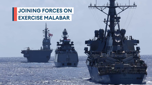Quad nations join forces for a large-scale exercise in the Indo-Pacific