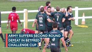 Army suffers second round defeat in Challenge Cup