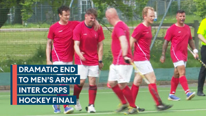 Infantry take men's Army Inter Corps Hockey title after dramatic penalty shuttle