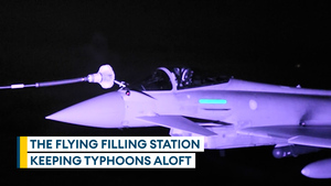 How Voyager keeps the RAF's Typhoons on station
