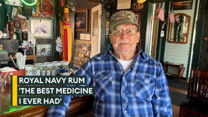 The US veteran whose life was saved by Pusser's rum