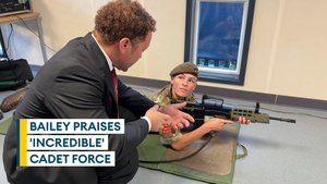 Meeting cadets both a privilege and humbling experience, says Calvin Bailey 