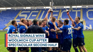 Royal Signals triumph over REME to win Woolwich Cup