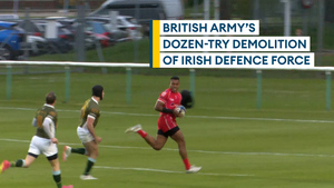 Army put 12 tries past Irish Defence Force as they gather pace ahead of Inter Service challenges