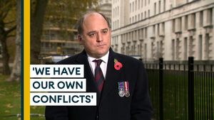 Ben Wallace speaks on Remembrance Sunday