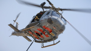 RAF Helicopters Help Tackle Wildfire In Cyprus