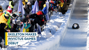Skeleton debuts at Invictus as action moves to Whistler