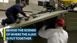 Behind the scenes of the Army's advanced Ajax vehicle being built