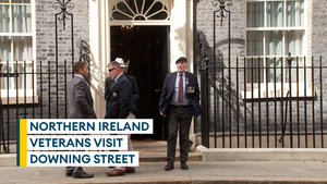 Northern Ireland veterans meet officials at 10 Downing Street