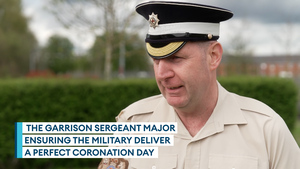 Meet the man responsible for ensuring the military deliver a perfect coronation parade