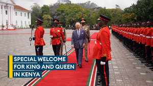 Kenya Defence Forces welcome King and Queen to Nairobi