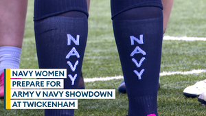 Navy women hope to 'close the gap' to the Army at Twickenham