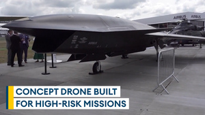Tour of Airbus' Wingman fighter drone built for high-risk missions
