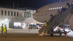 Afghanistan: First RAF Flight Evacuating British Nationals Arrives At Brize Norton