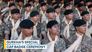 Gurkha recruits find out future regiments in special ceremony