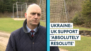 UK will continue practical support of Ukraine, Veterans Minister says