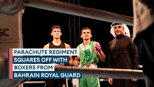 Parachute Regiment beaten by Bahrain Royal Guard in charity boxing event in Bahrain