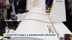 The cardboard drones that can attack targets more than 75 miles away