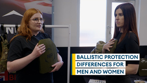 Flat armour plates may be good for men - but not women