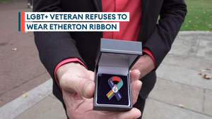 Veteran explains why he won't be wearing new Etherton Ribbon yet