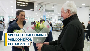 Polar Preet given special welcome on her return from Antarctic expedition