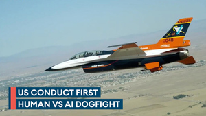 AI-controlled jet faces off against a human pilot in historic first