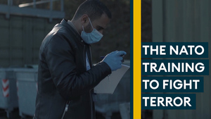 Personnel and police use science to tackle terror together