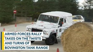 Armed Forces Rally team kicks off rallying season in Bovington