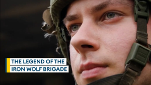 How did the Iron Wolf Brigade get its name?