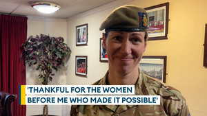 Welsh Guards' Director of Music expresses importance of seeing women leading from the front