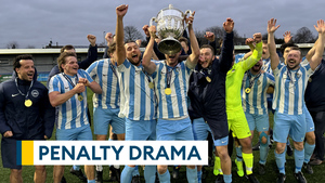 RNAS Culdrose prevail on penalties to clinch Navy Cup