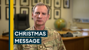 Chief of the General Staff thanks Army in 2021 Christmas message