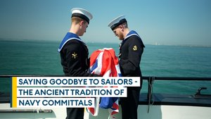 Saying goodbye to sailors - the ancient tradition of Navy committals