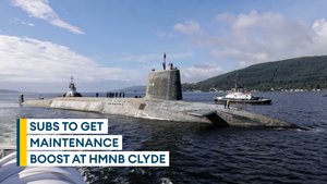 Subs to benefit from extra dry docks at HMNB Clyde