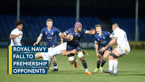 Navy Rugby suffer Exeter Chiefs defeat despite late rally