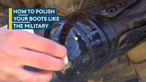 How the Armed Forces on parade at the coronation have got their boots in pristine condition