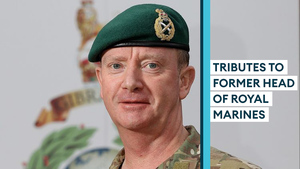 Prime Minister And Military Leaders Pay Tribute To Major General Matthew Holmes